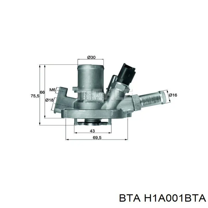Купити H1A001BTA BTA 