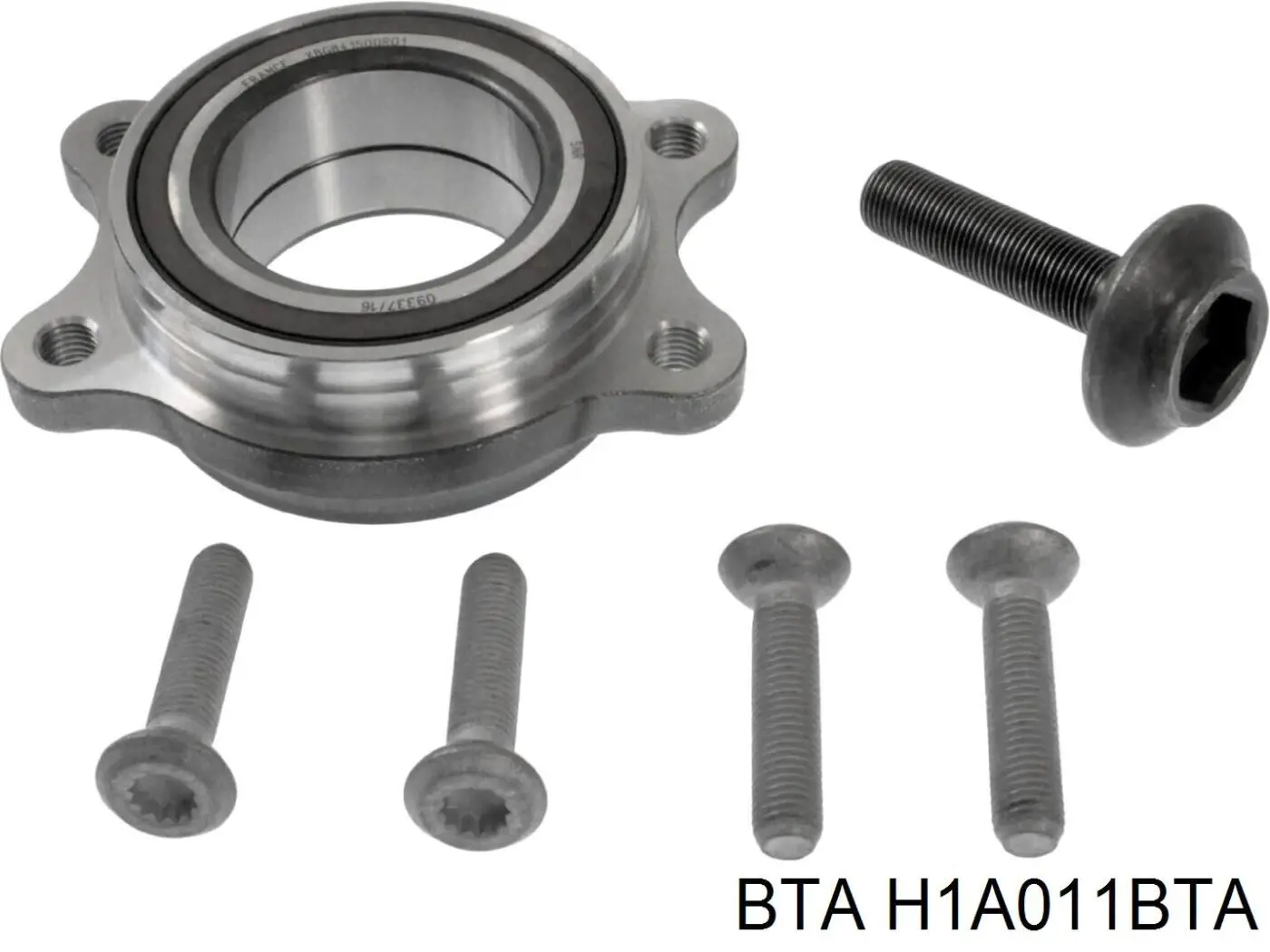 Комплект підшипник маточини передньої BTA H1A011BTA ціна, від 42.35 USD