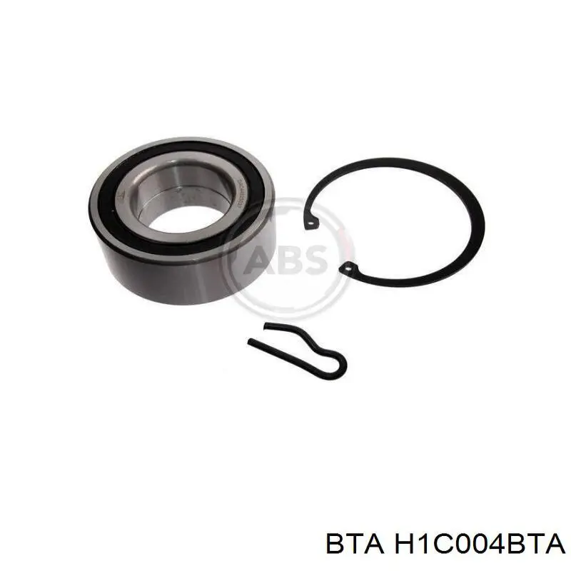 Комплект підшипник маточини передньої BTA H1C004BTA ціна, від 23.85 USD