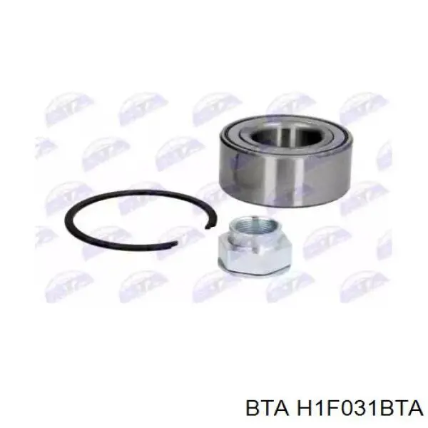 Комплект підшипник маточини передньої BTA H1F031BTA ціна, від 21.18 USD