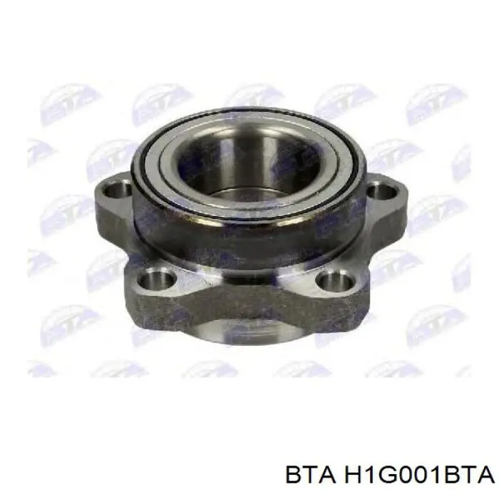 Комплект підшипник маточини передньої BTA H1G001BTA ціна, від 10.11 USD