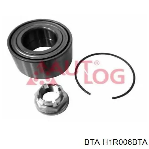 Комплект підшипник маточини передньої BTA H1R006BTA ціна, від 13.12 USD