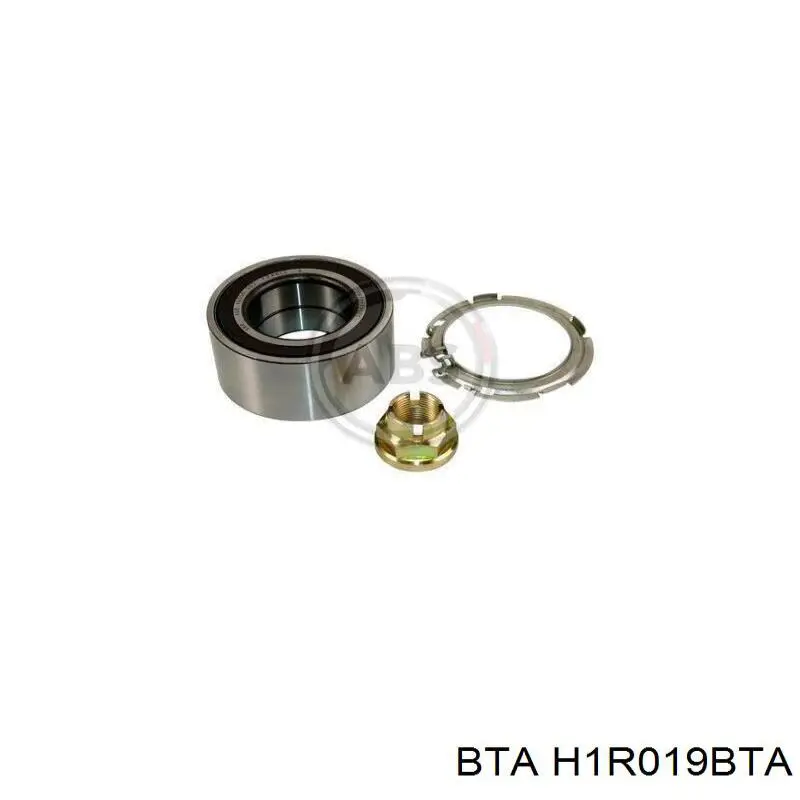 Комплект підшипник маточини передньої BTA H1R019BTA ціна, від 21.15 USD