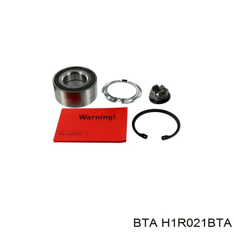 Підшипник ступиці пер/зад BTA H1R021BTA