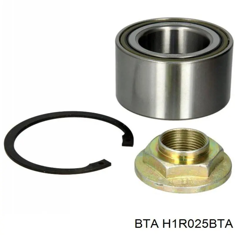 Комплект підшипник маточини передньої BTA H1R025BTA ціна, від 24.69 USD