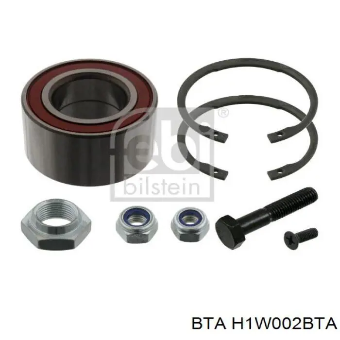 H1W002BTA BTA Підшипник маточини передньої