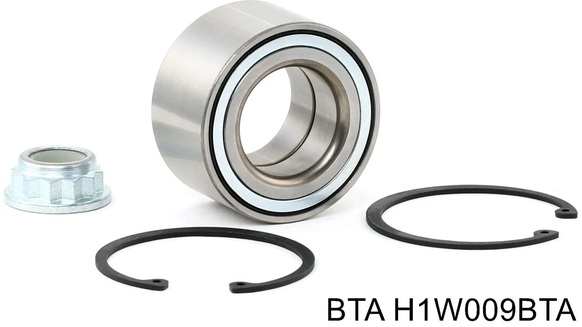 Комплект підшипник маточини передньої BTA H1W009BTA ціна, від 15.05 USD