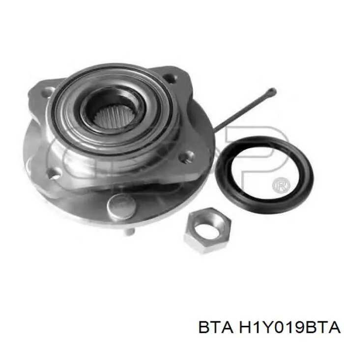 Купити H1Y019BTA BTA Маточини передніх коліс
