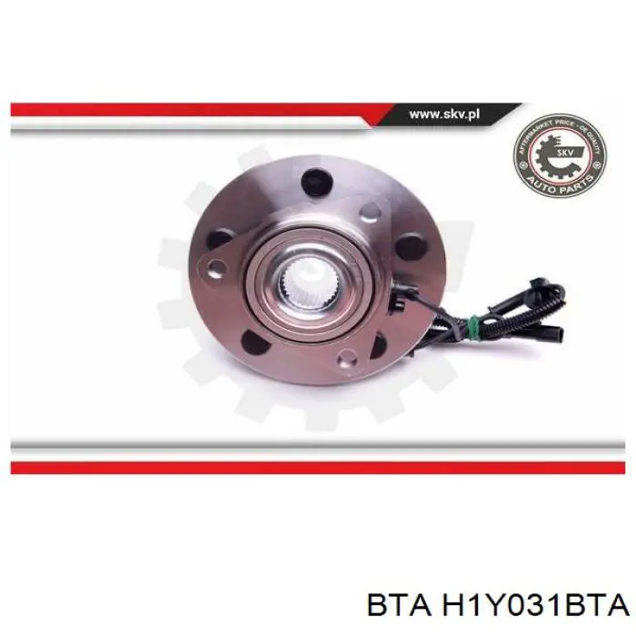 Передня маточина 68030387AB Chrysler
