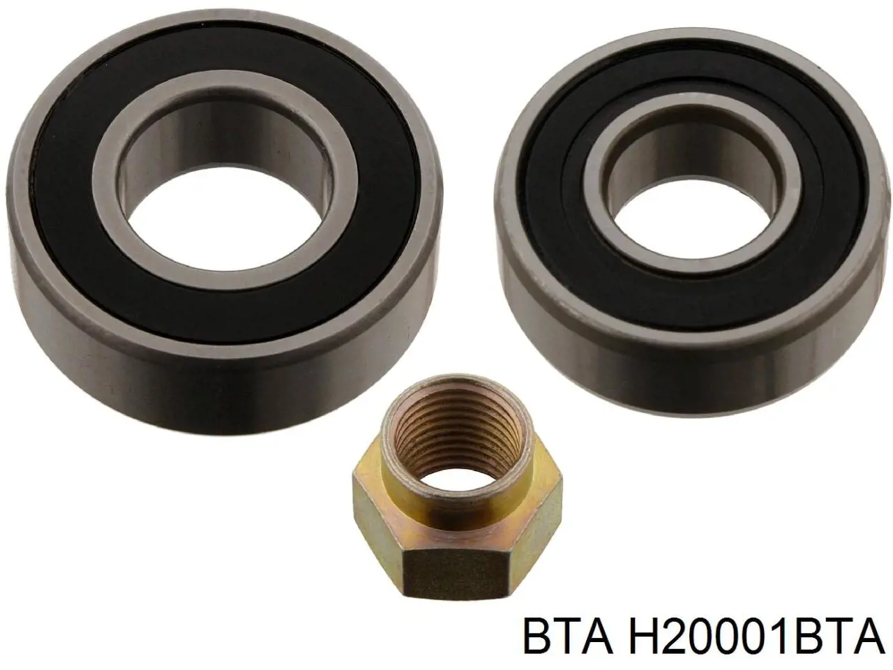 Підшипник маточини задньої BTA H20001BTA ціна, від 6.14 USD