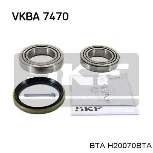 Задній підшипник Blue Print ADG08327