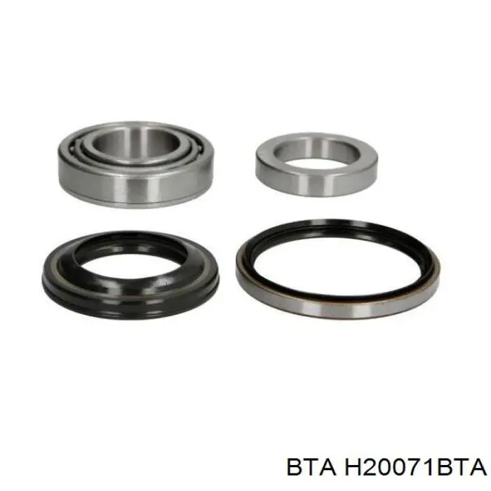 Підшипник маточини задньої BTA H20071BTA ціна, від 31.10 USD