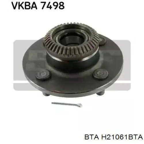 Маточина заднього колеса BTA H21061BTA