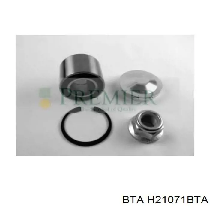 H21071BTA BTA Підшипник ступиці задньої