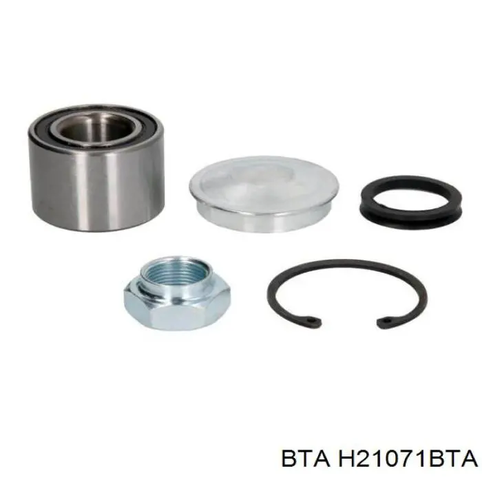 Підшипник маточини задньої BTA H21071BTA ціна, від 12.32 USD