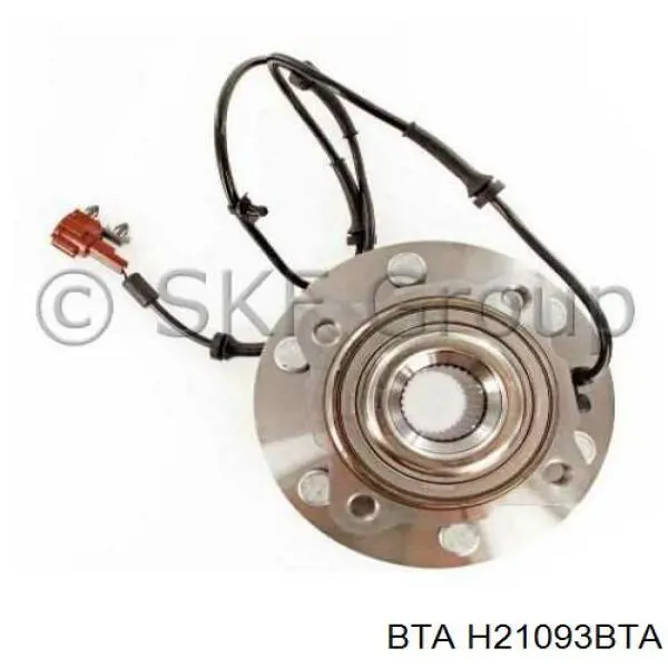 Задня маточина H21093BTA BTA