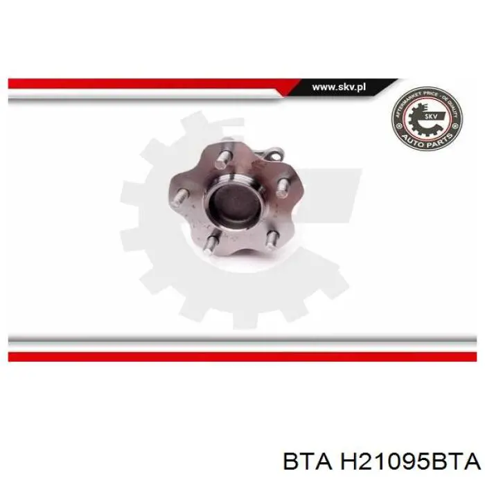 Маточина заднього колеса BTA H21095BTA