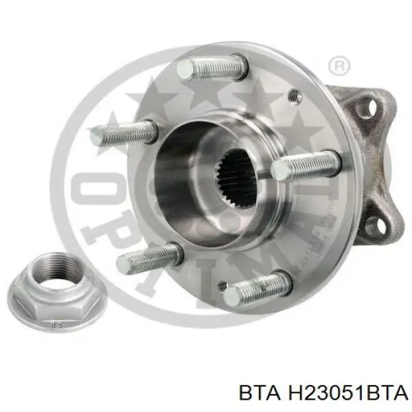 Задня маточина H23051BTA BTA