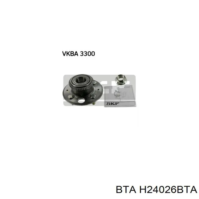 Задня маточина H24026BTA BTA