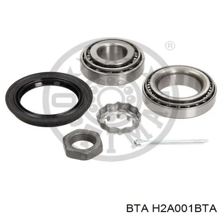 Підшипник маточини задньої BTA H2A001BTA ціна, від 6.65 USD
