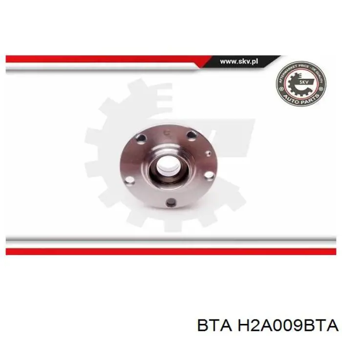 Задня маточина H2A009BTA BTA