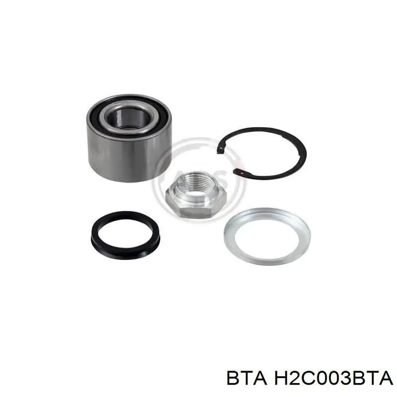 Підшипник маточини задньої BTA H2C003BTA ціна, від 10.35 USD