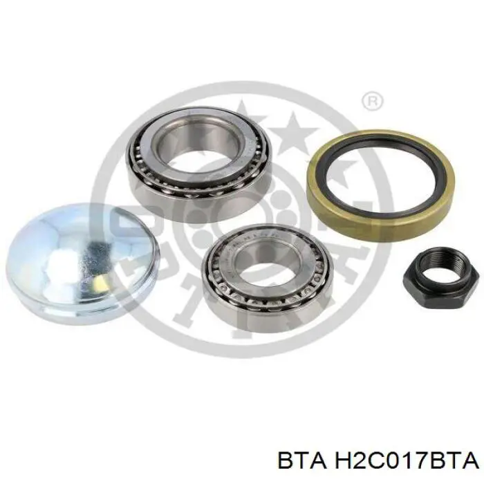Підшипник маточини задньої BTA H2C017BTA ціна, від 16.67 USD