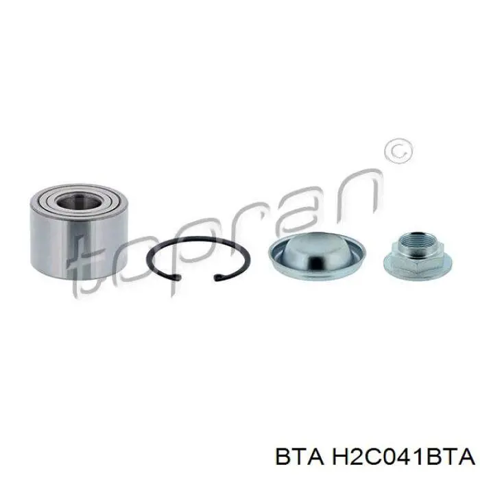 Підшипник маточини задньої BTA H2C041BTA ціна, від 19.09 USD