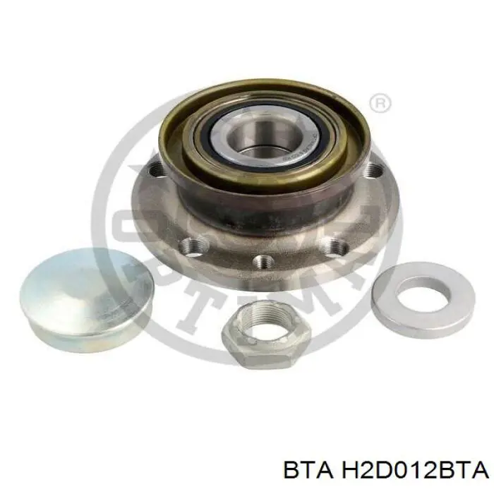Задня маточина H2D012BTA BTA