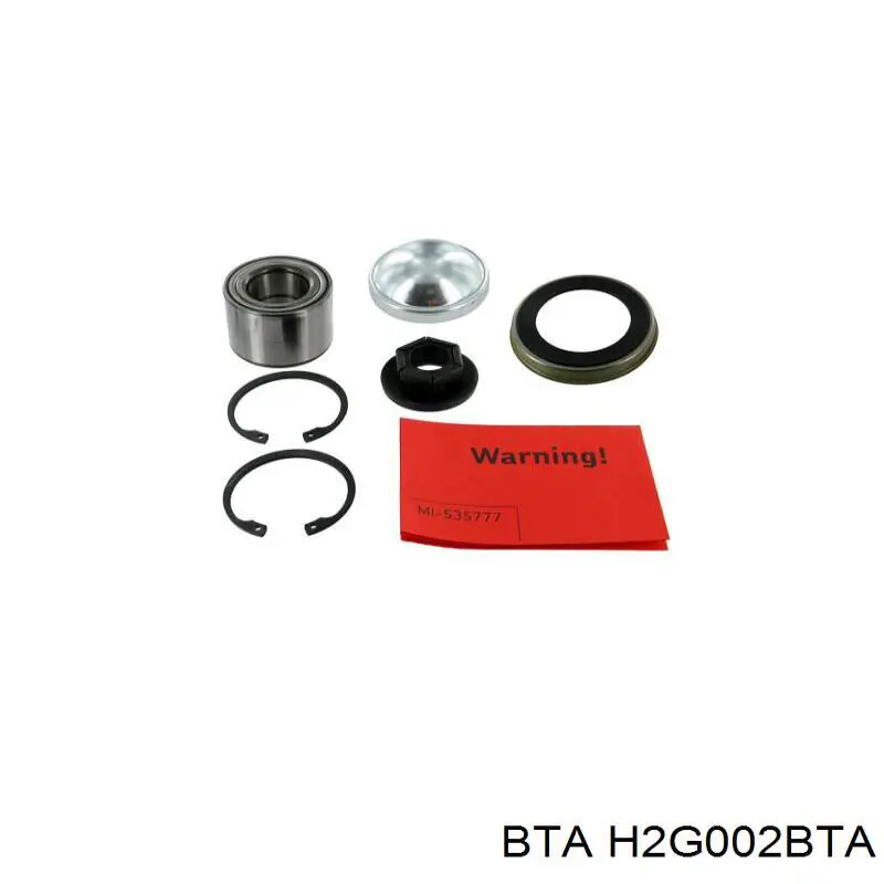 Підшипник задньої ступиці H2G002BTA BTA
