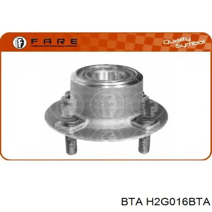 H2G016BTA BTA Маточина задня