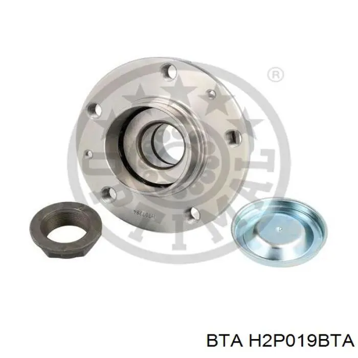 H2P019BTA BTA Маточина задня