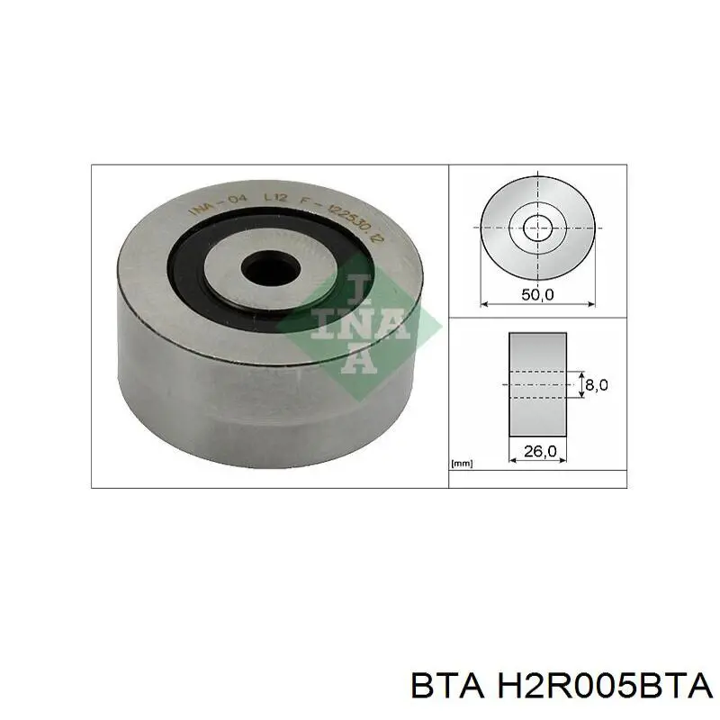Купити H2R005BTA BTA Підшипник ступиці колеса