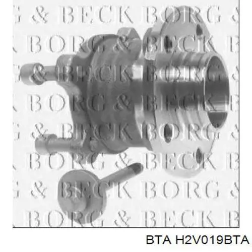 Маточина заднього колеса BTA H2V019BTA
