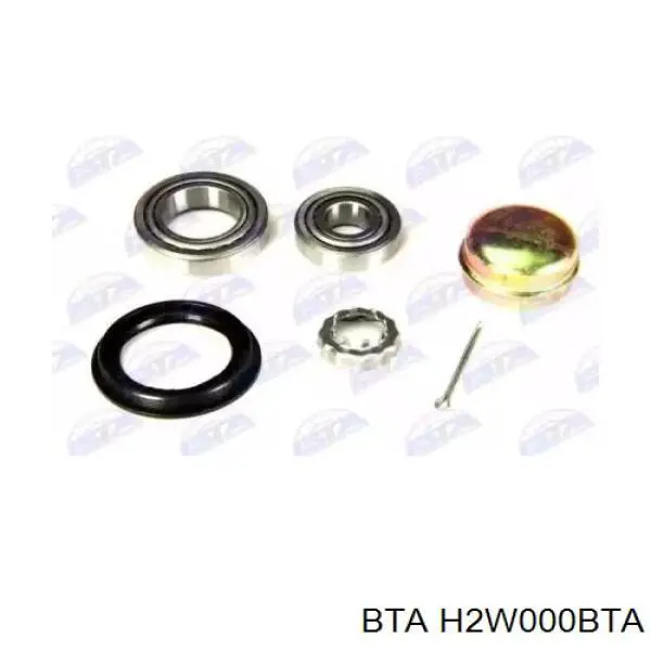 H2W000BTA BTA Підшипник ступиці задньої