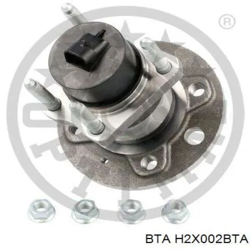 H2X002BTA BTA Маточина задня