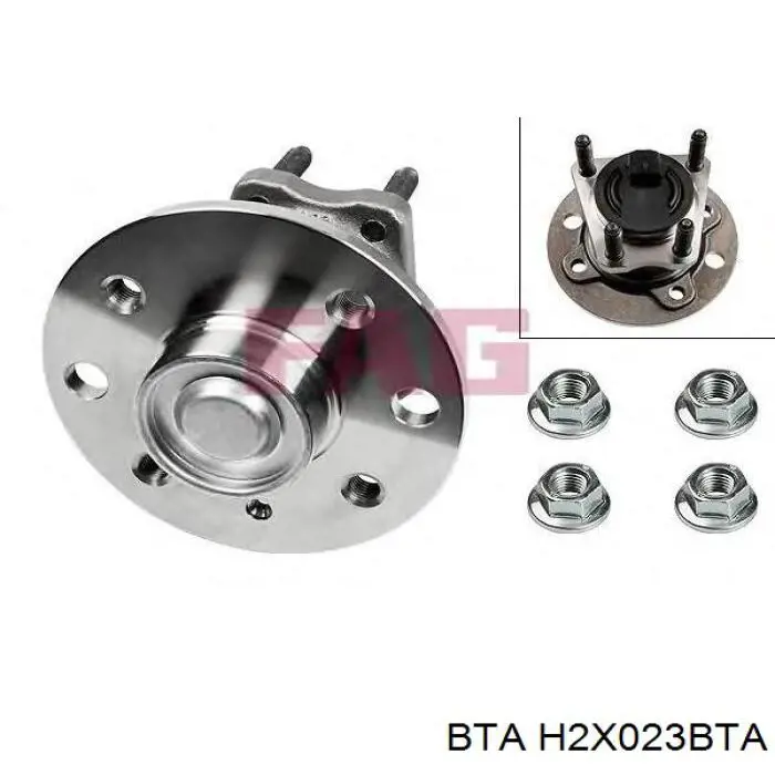 Купити H2X023BTA BTA Підшипник ступиці колеса