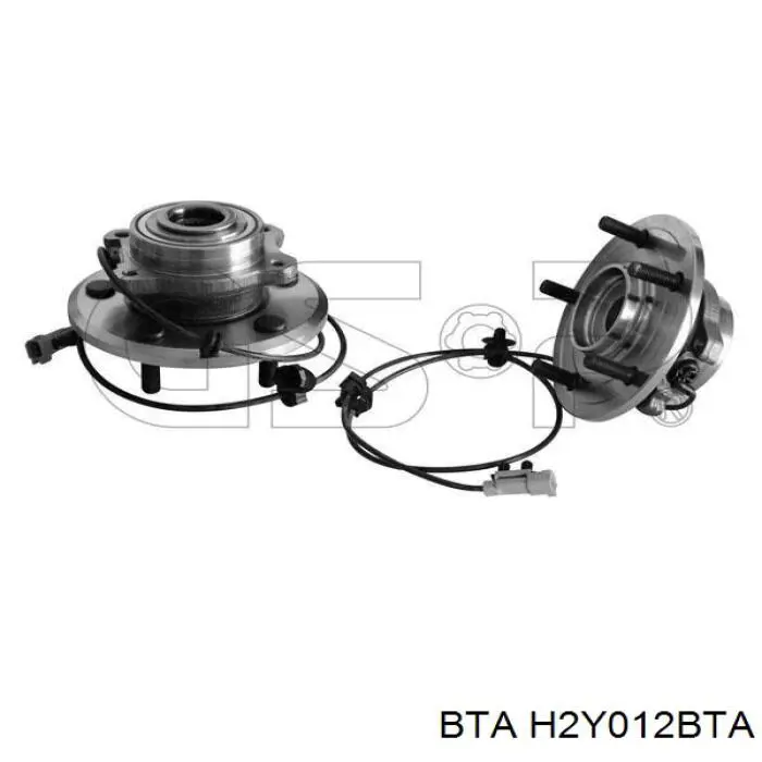 Маточина заднього колеса BTA H2Y012BTA