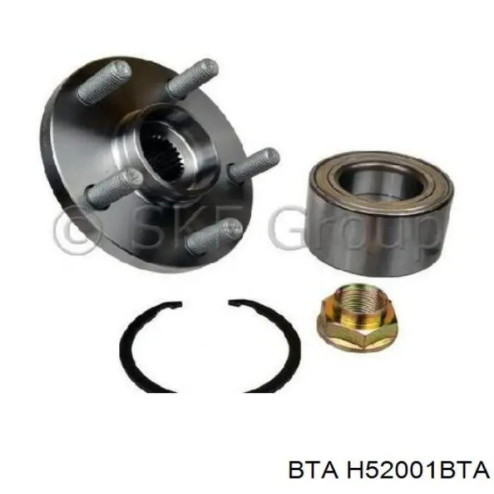 Маточина переднього колеса BTA H52001BTA
