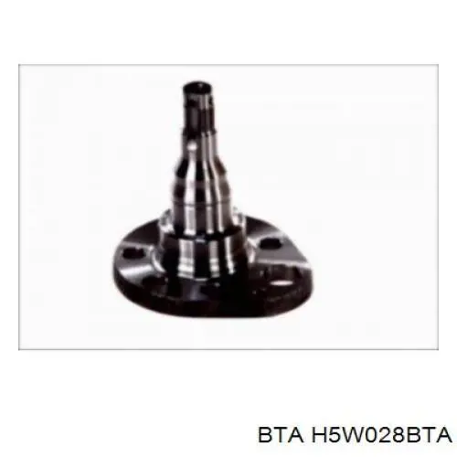 Цапфа - поворотний кулак задній, лівий H5W028BTA BTA