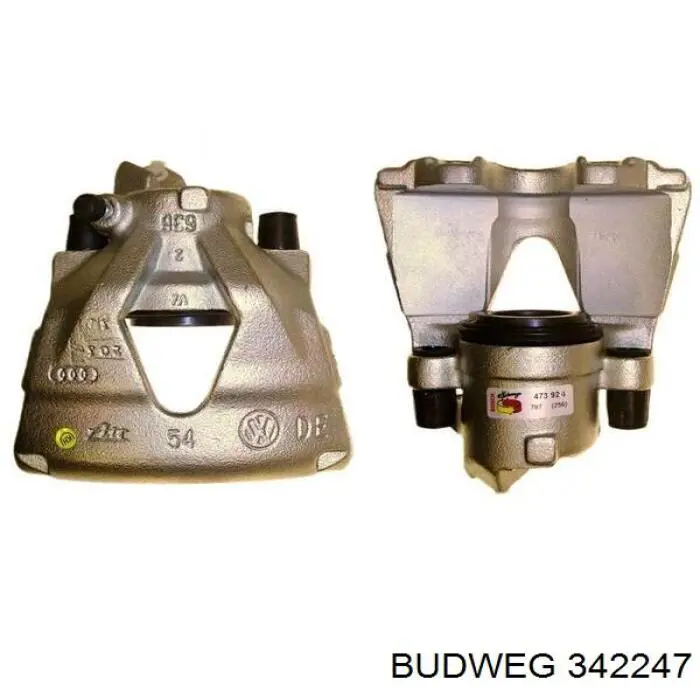 Супорт гальмівний передній правий Budweg 342247 ціна, від 40.06 USD