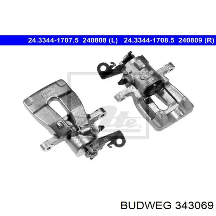 Супорт задній правий B190087R Denckermann