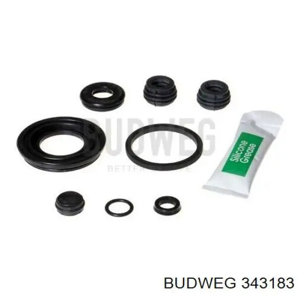 Супорт гальмівний задній правий Budweg 343183 ціна, від 64.41 USD
