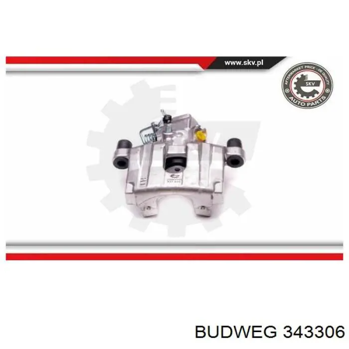 Супорт задній лівий 820405 Maxgear
