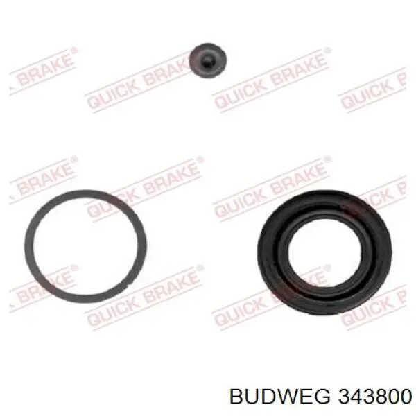 Супорт гальмівний задній лівий Budweg 343800 ціна, від 19.75 USD