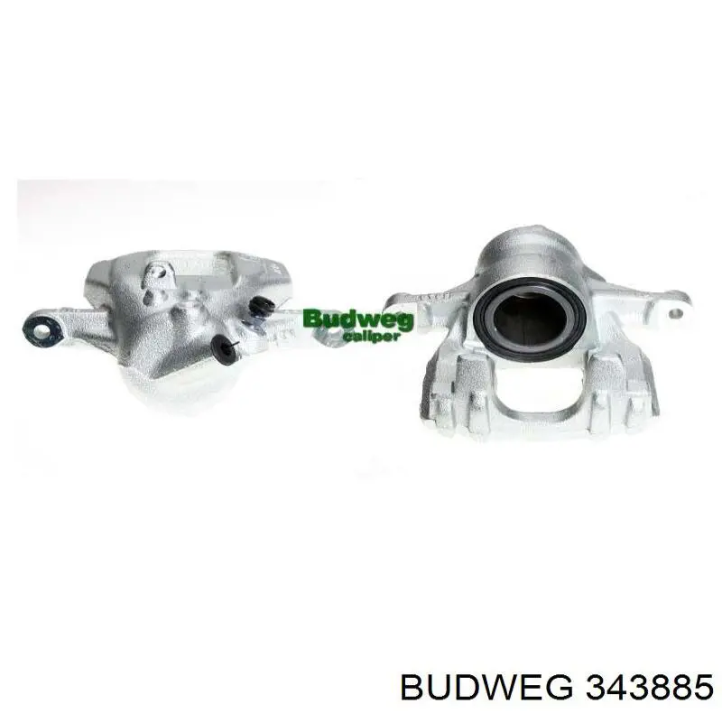 Супорт гальмівний задній правий Budweg 343885 ціна, від 50.68 USD