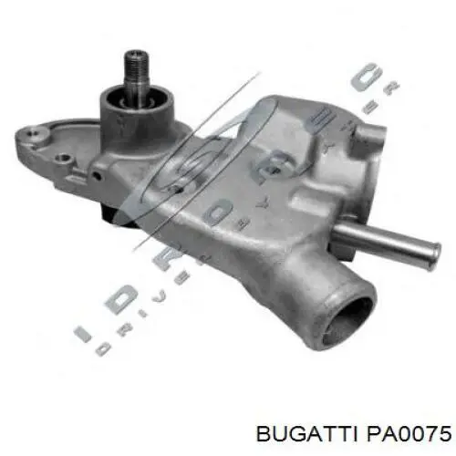 Купити PA0075 Bugatti Насос охолоджуючої рідини