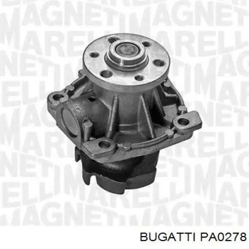Помпа охолодження Bugatti PA0278 ціна, від 7.45 USD