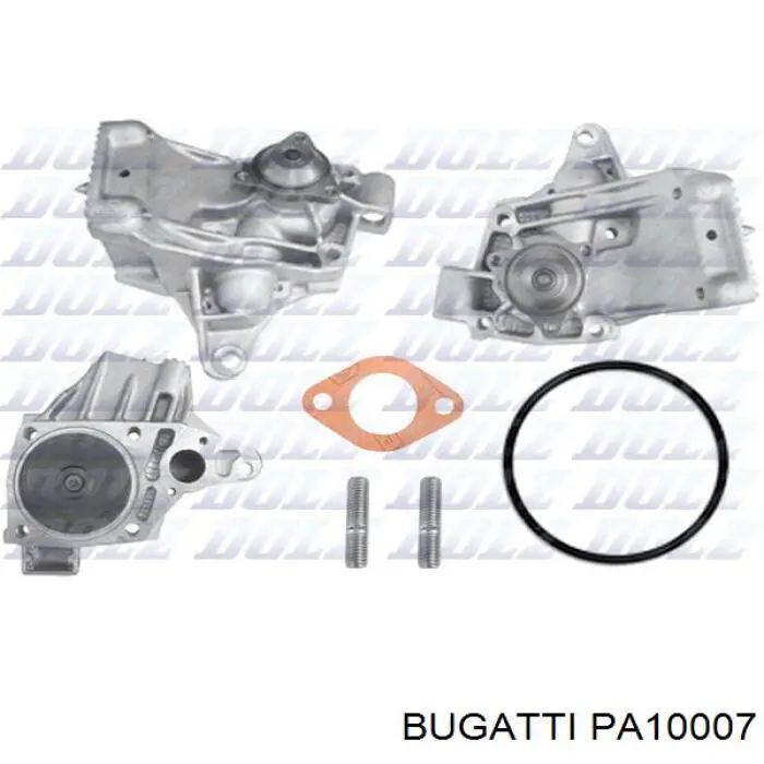 Помпа охолодження Bugatti PA10007 ціна, від 77.89 USD