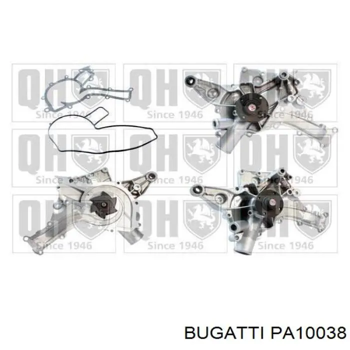 PA10038 Bugatti Насос охолодження